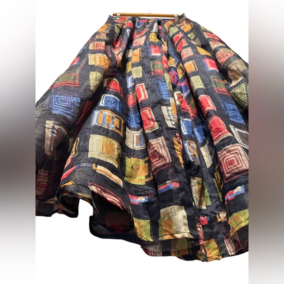 Vintage Dramatically Wide Legged Lined Palazzo Pants - Picture 3 of 8